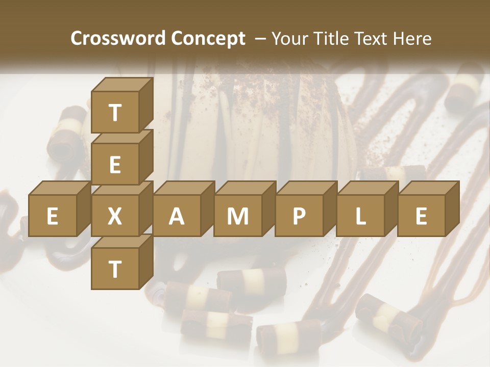 Closeup Coffee Flavor PowerPoint Template