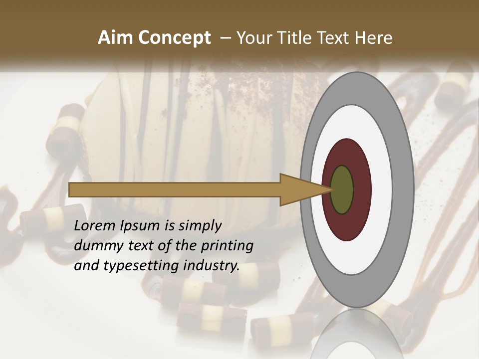 Closeup Coffee Flavor PowerPoint Template