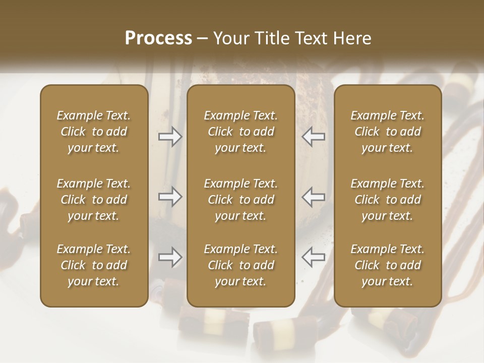 Closeup Coffee Flavor PowerPoint Template