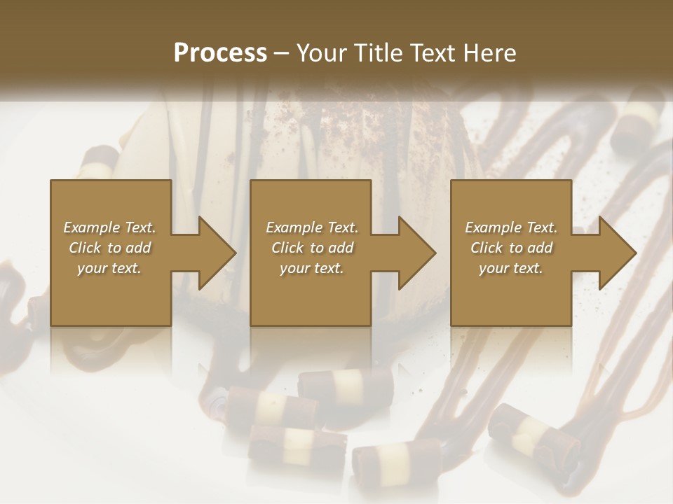 Closeup Coffee Flavor PowerPoint Template