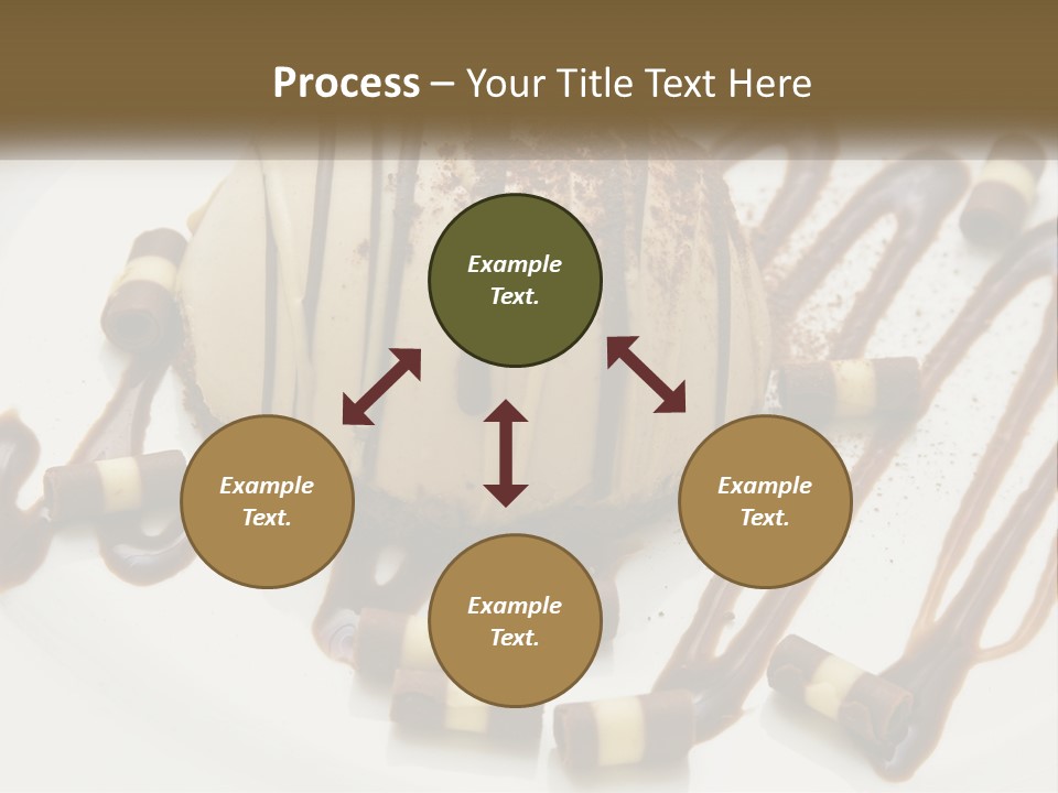 Closeup Coffee Flavor PowerPoint Template