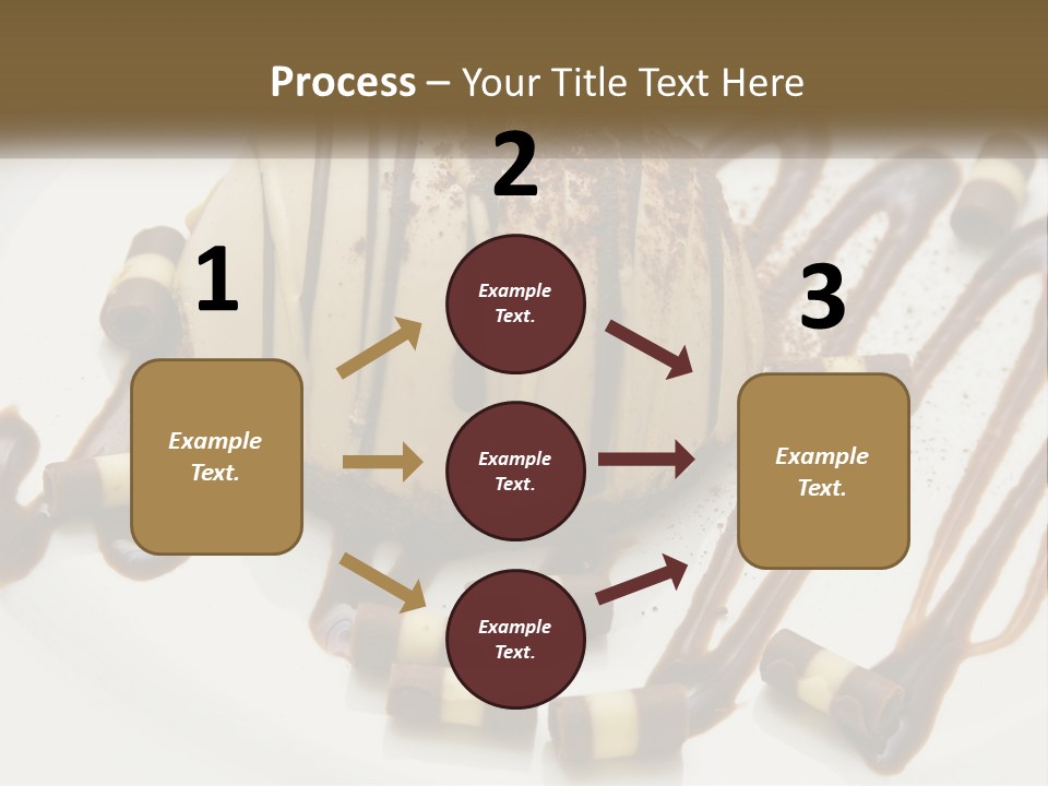 Closeup Coffee Flavor PowerPoint Template