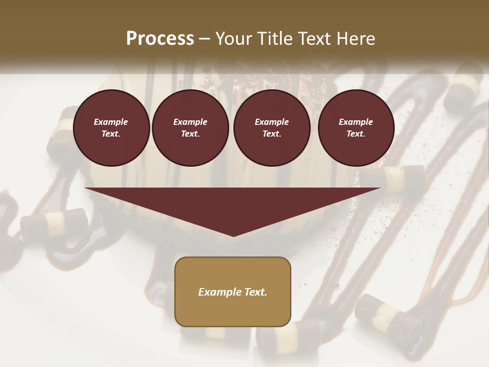 Closeup Coffee Flavor PowerPoint Template