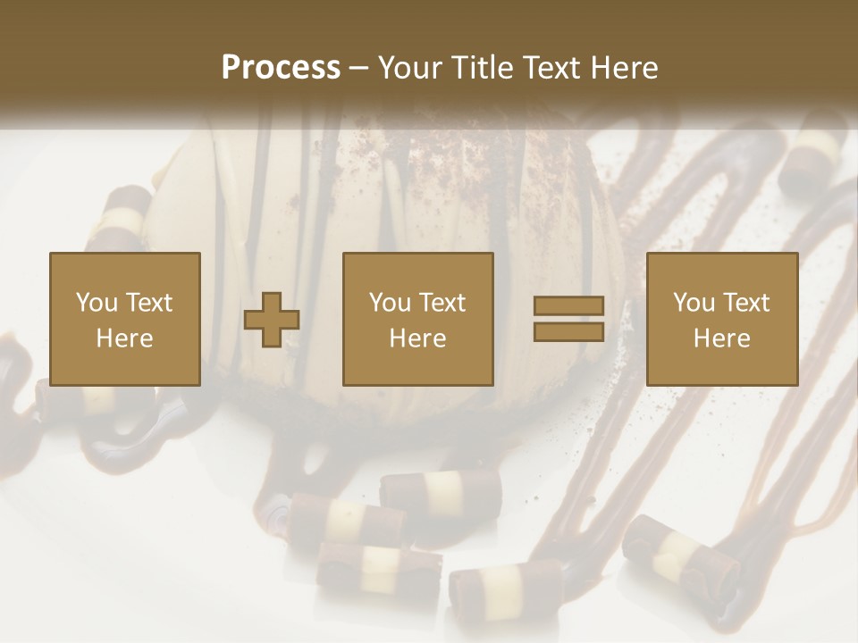 Closeup Coffee Flavor PowerPoint Template