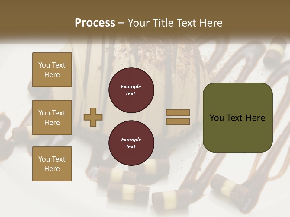 Closeup Coffee Flavor PowerPoint Template