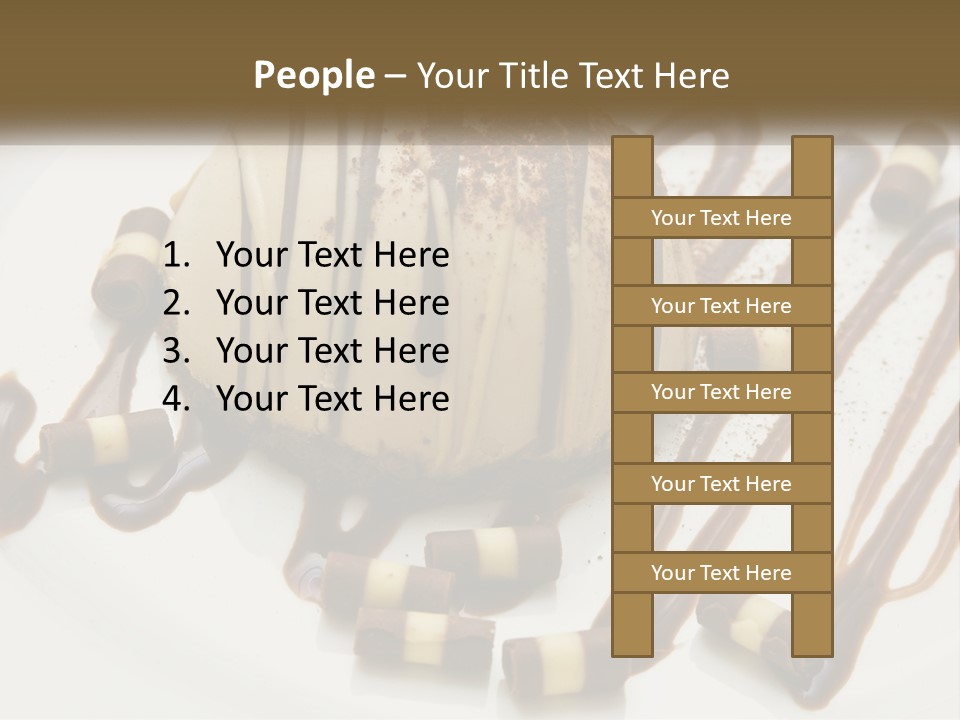 Closeup Coffee Flavor PowerPoint Template