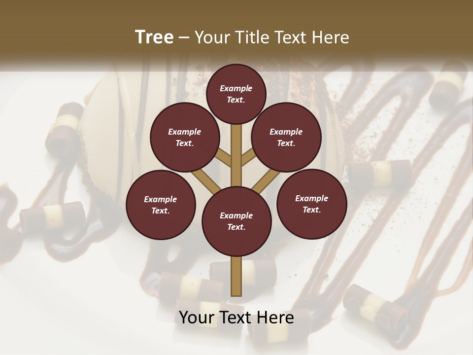 Closeup Coffee Flavor PowerPoint Template