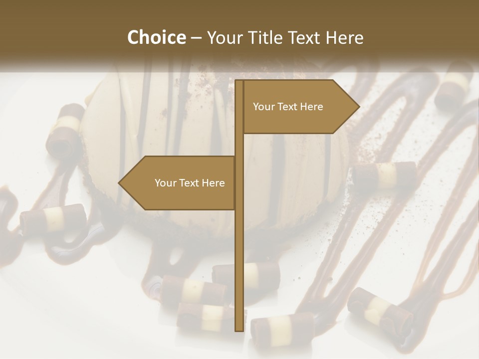 Closeup Coffee Flavor PowerPoint Template