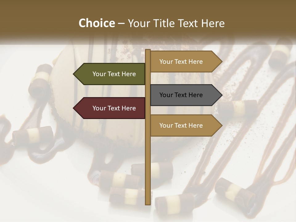 Closeup Coffee Flavor PowerPoint Template