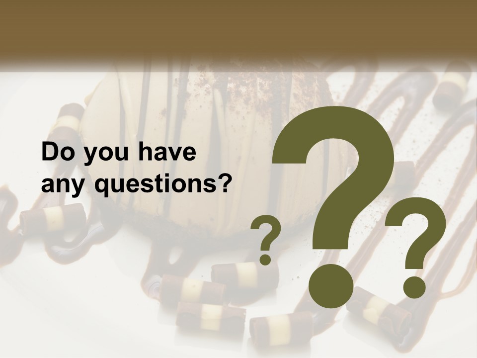 Closeup Coffee Flavor PowerPoint Template