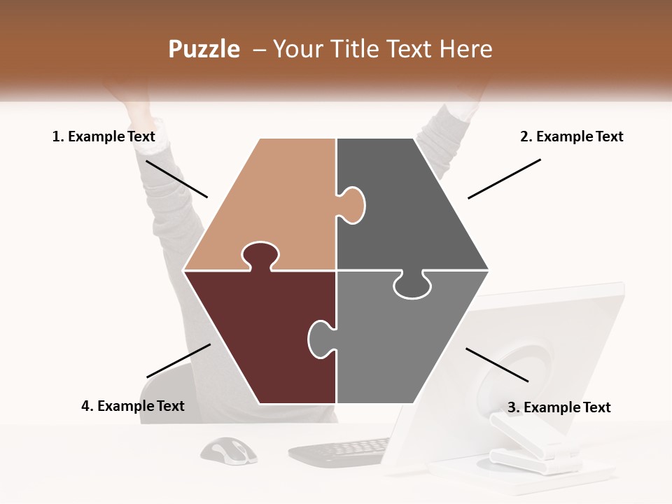 Businesspeople Beautiful Attractive PowerPoint Template