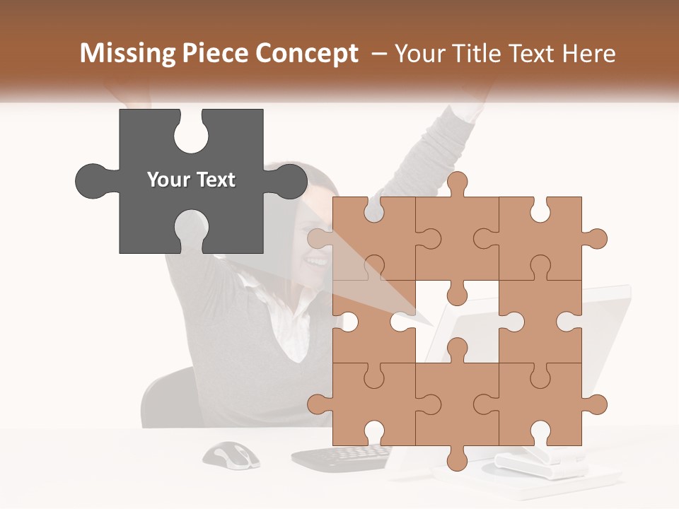 Businesspeople Beautiful Attractive PowerPoint Template