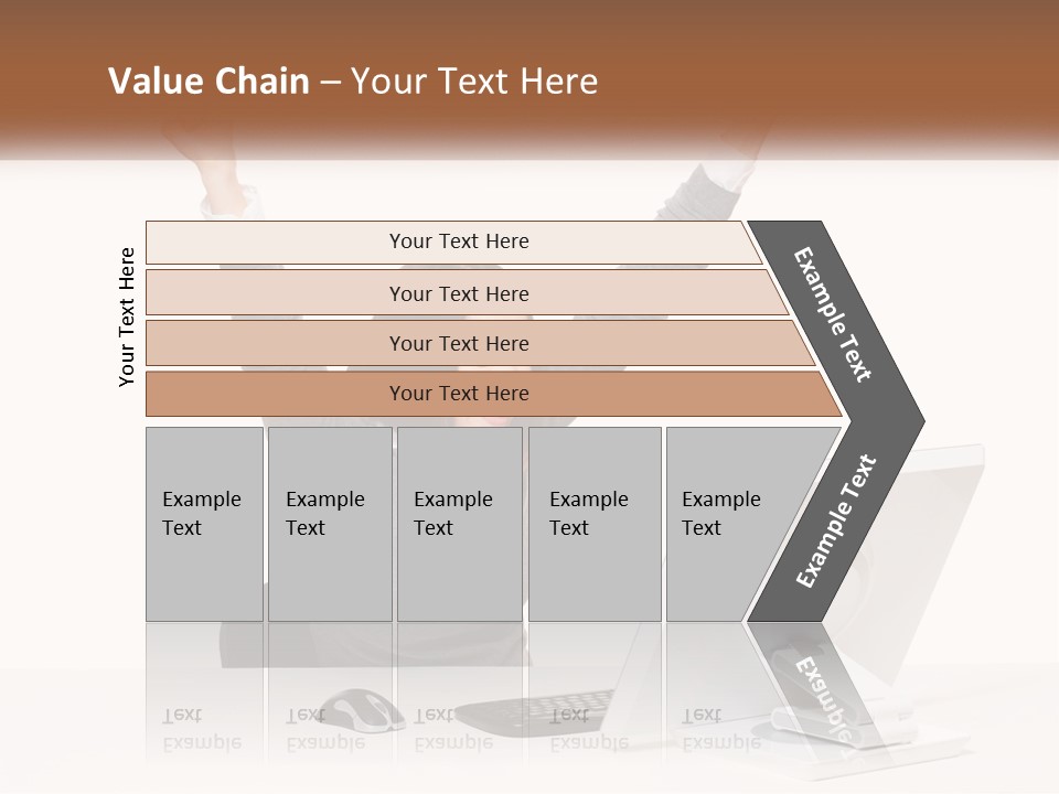 Businesspeople Beautiful Attractive PowerPoint Template