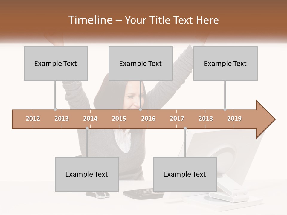 Businesspeople Beautiful Attractive PowerPoint Template