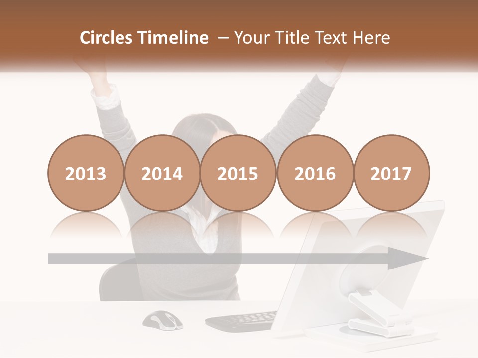 Businesspeople Beautiful Attractive PowerPoint Template