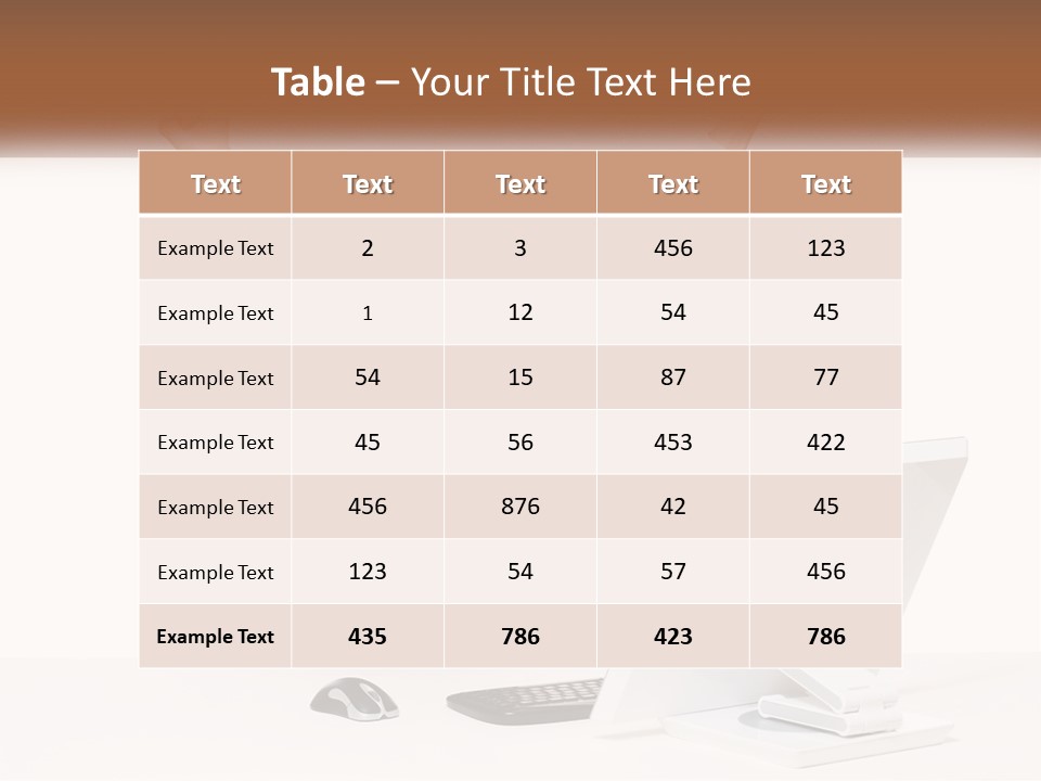 Businesspeople Beautiful Attractive PowerPoint Template