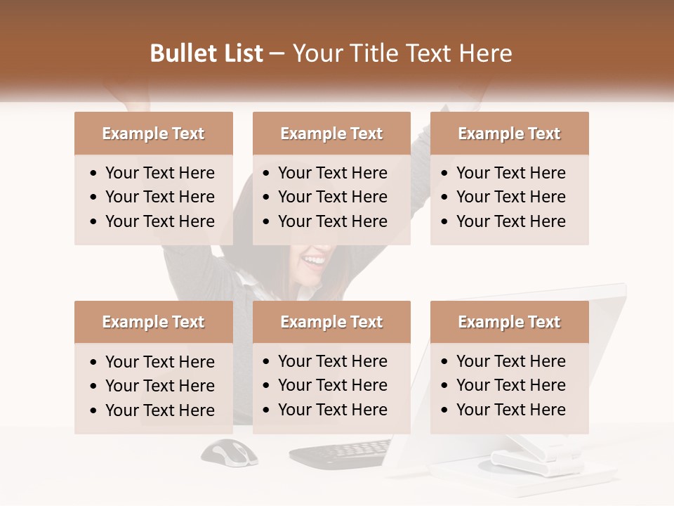 Businesspeople Beautiful Attractive PowerPoint Template