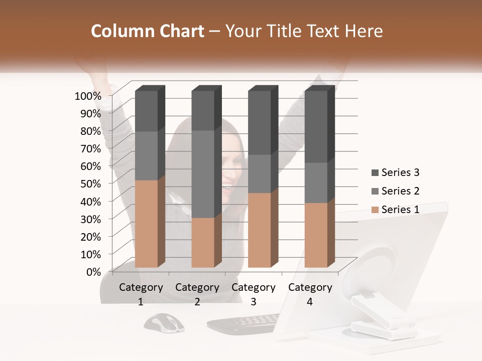 Businesspeople Beautiful Attractive PowerPoint Template