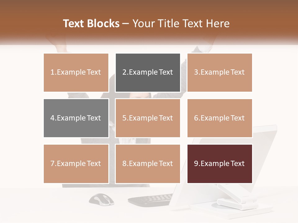 Businesspeople Beautiful Attractive PowerPoint Template