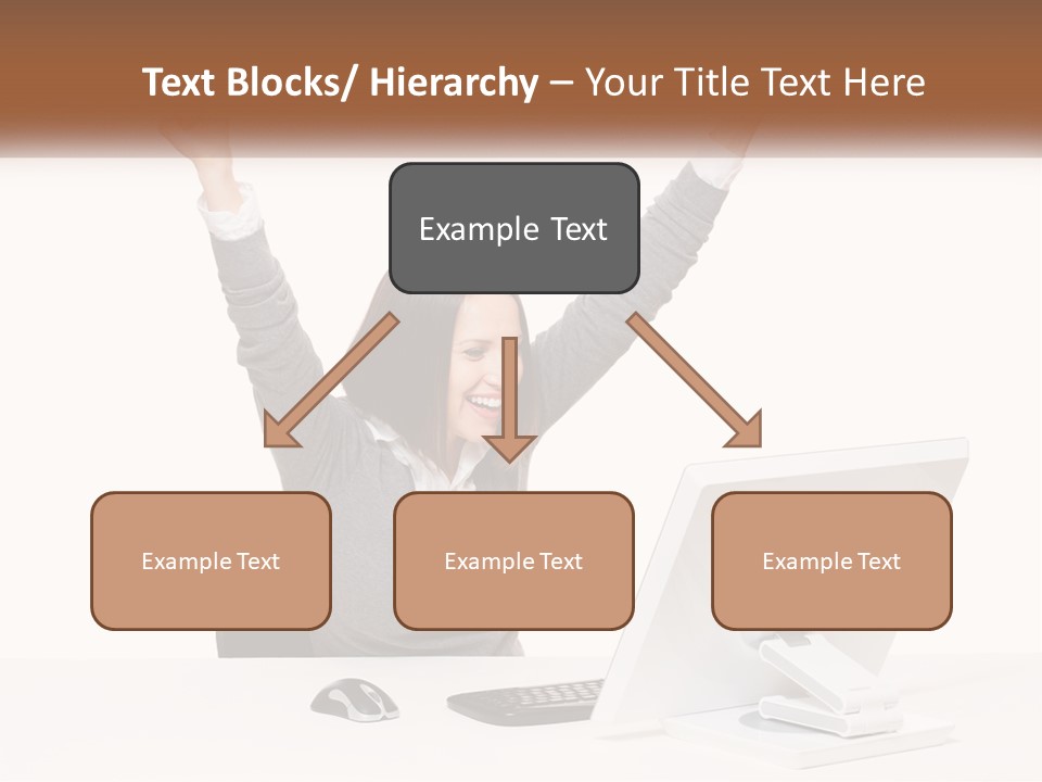 Businesspeople Beautiful Attractive PowerPoint Template