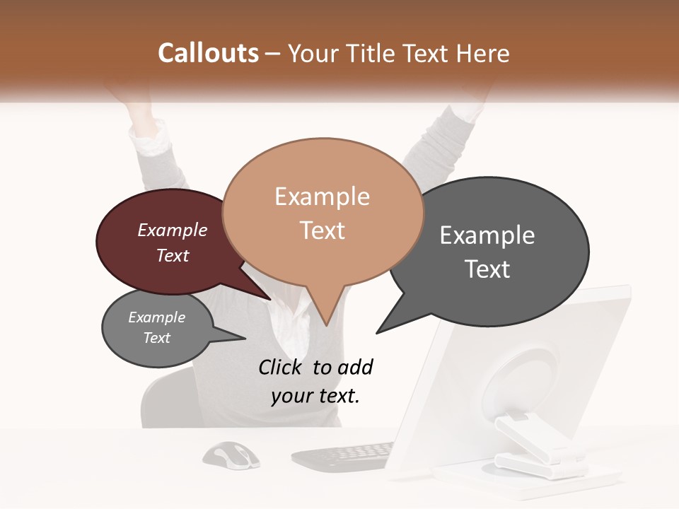 Businesspeople Beautiful Attractive PowerPoint Template