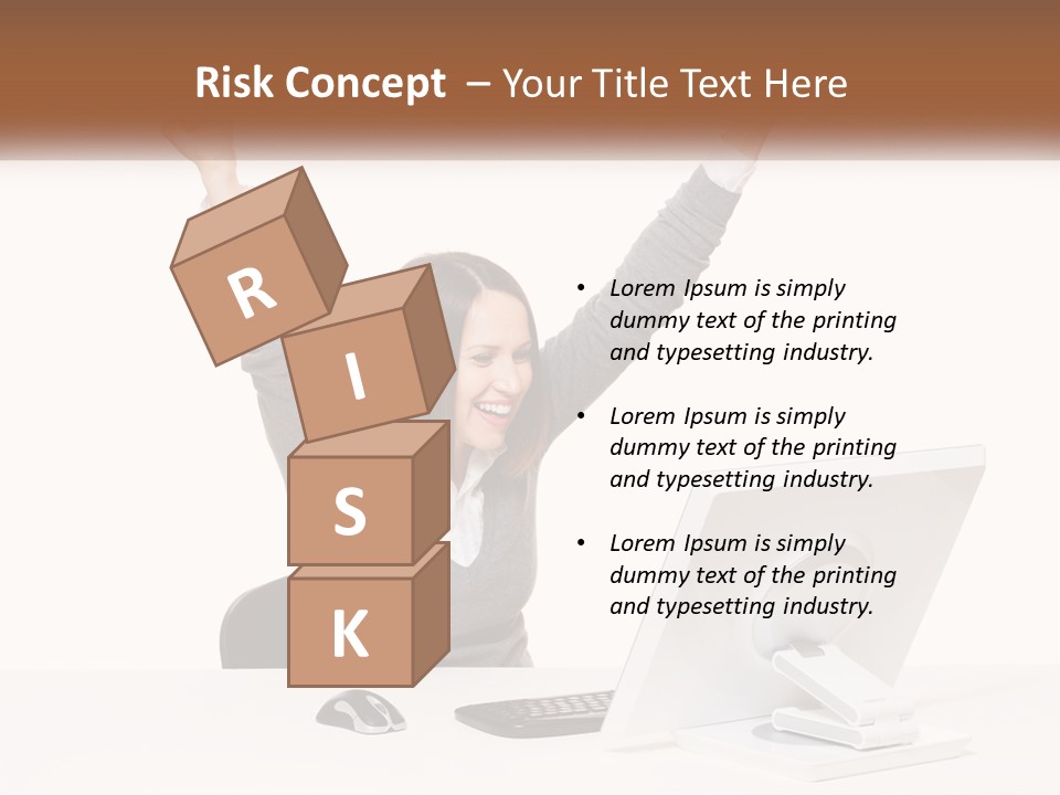 Businesspeople Beautiful Attractive PowerPoint Template