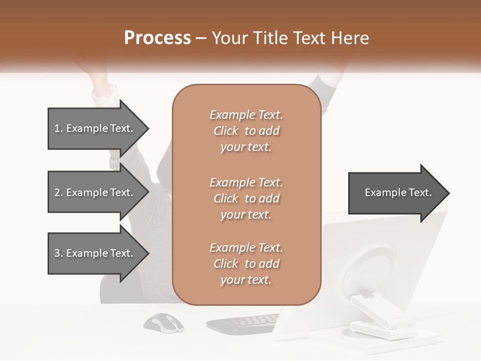Businesspeople Beautiful Attractive PowerPoint Template