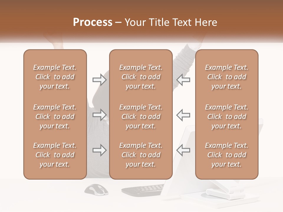 Businesspeople Beautiful Attractive PowerPoint Template