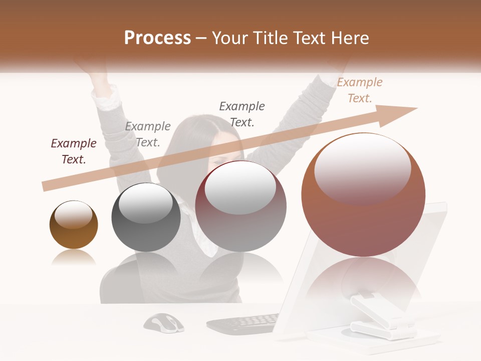 Businesspeople Beautiful Attractive PowerPoint Template