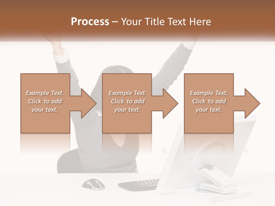 Businesspeople Beautiful Attractive PowerPoint Template