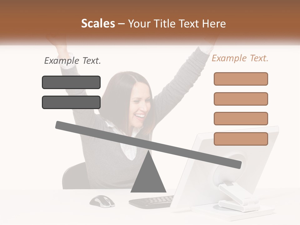 Businesspeople Beautiful Attractive PowerPoint Template