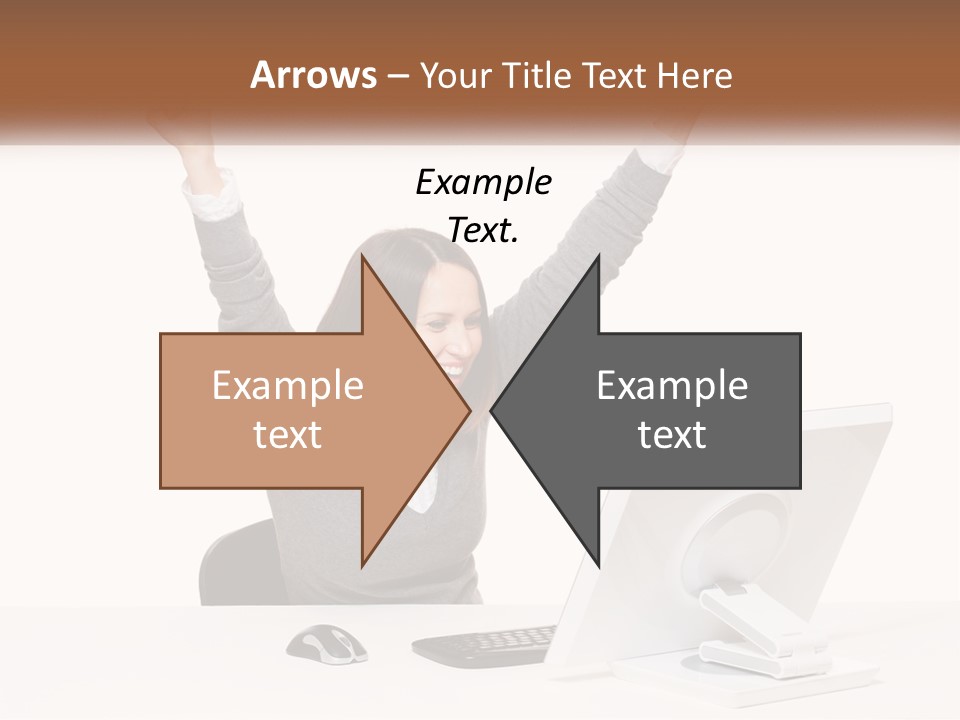 Businesspeople Beautiful Attractive PowerPoint Template