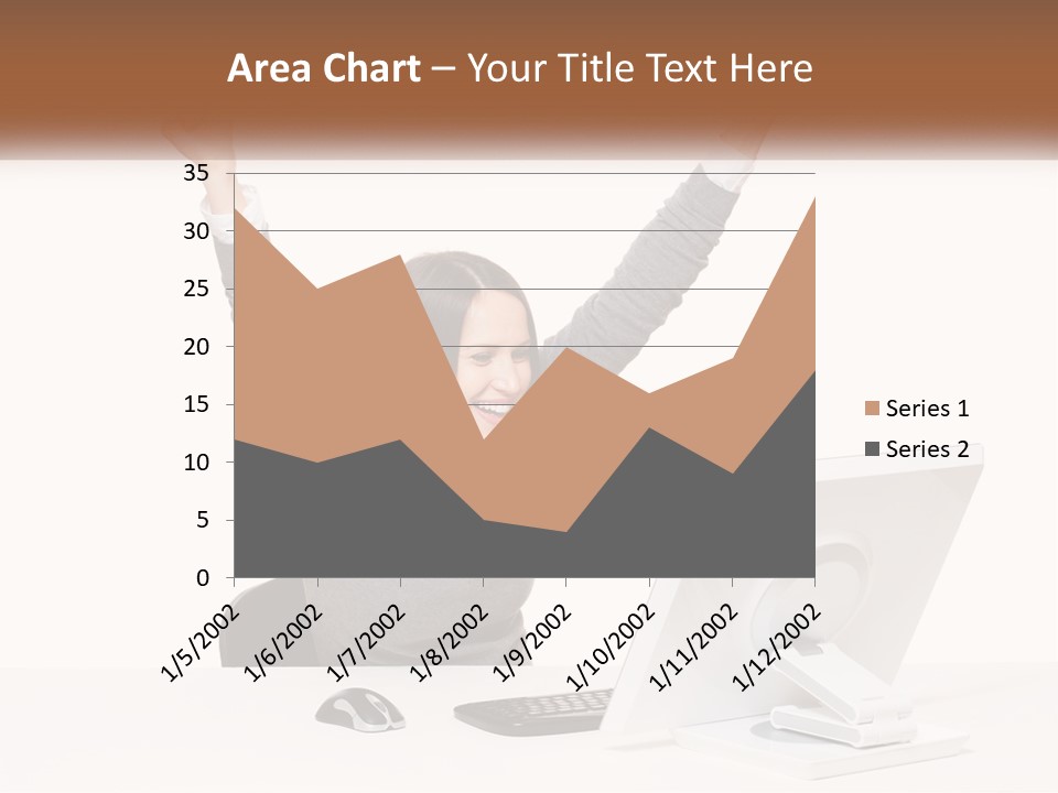Businesspeople Beautiful Attractive PowerPoint Template