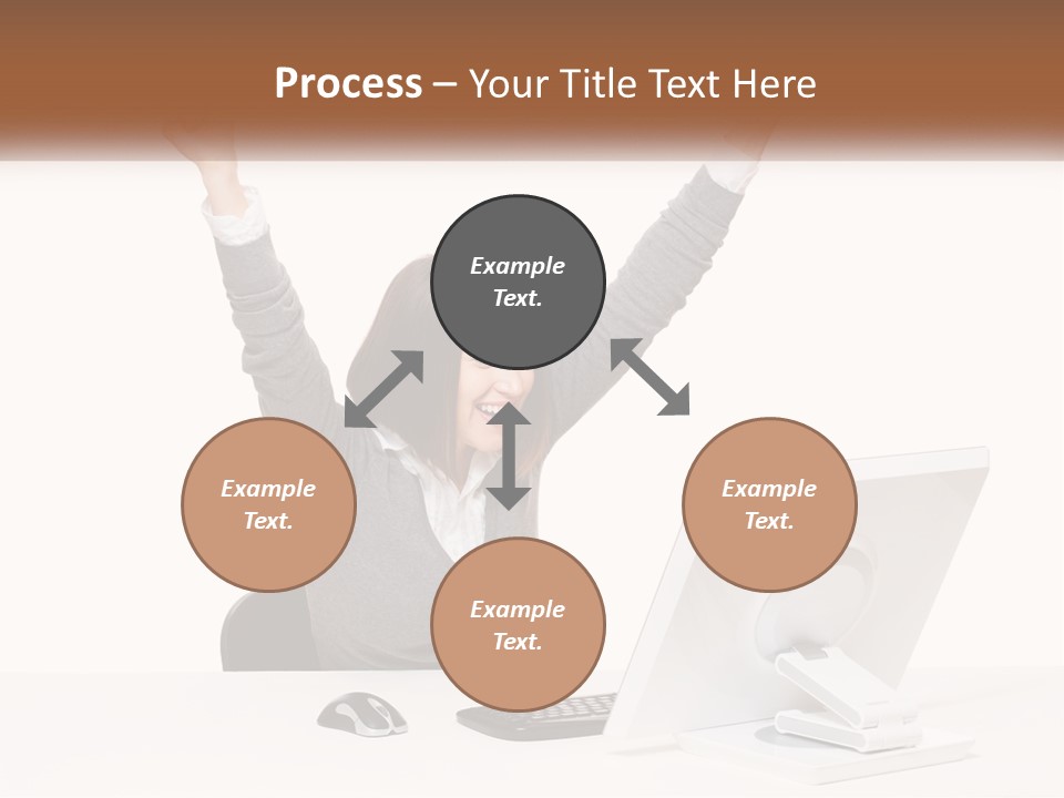 Businesspeople Beautiful Attractive PowerPoint Template