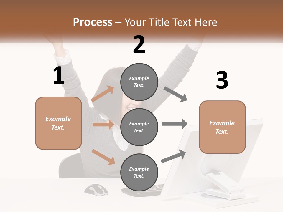 Businesspeople Beautiful Attractive PowerPoint Template