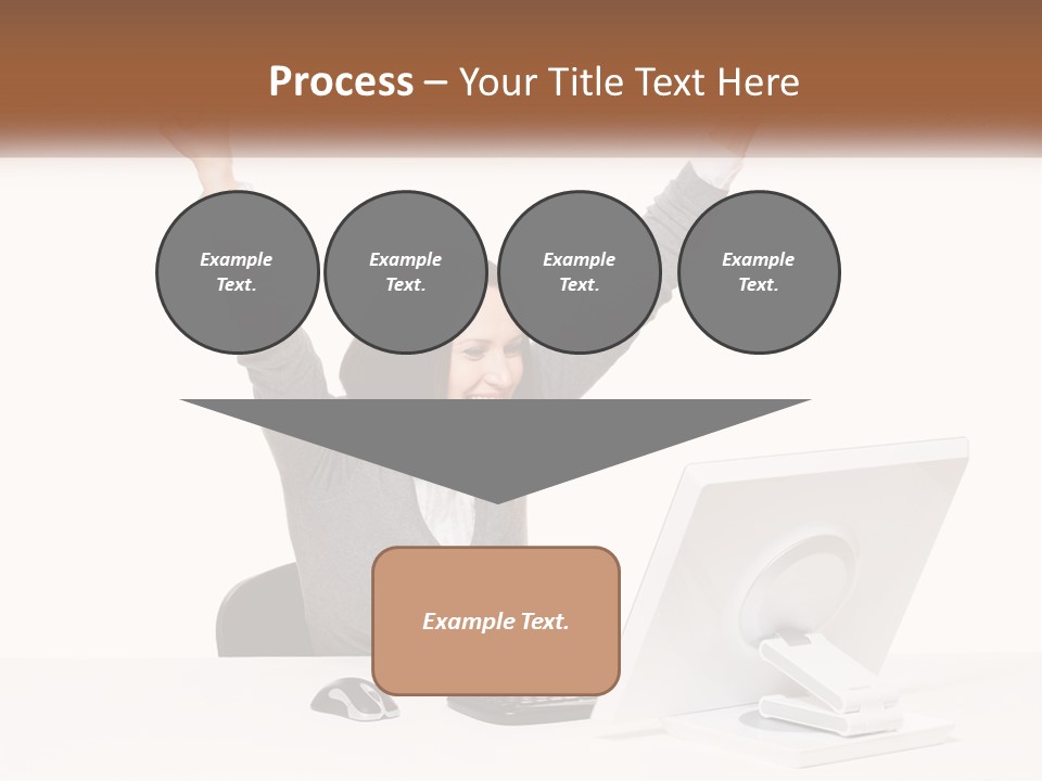 Businesspeople Beautiful Attractive PowerPoint Template