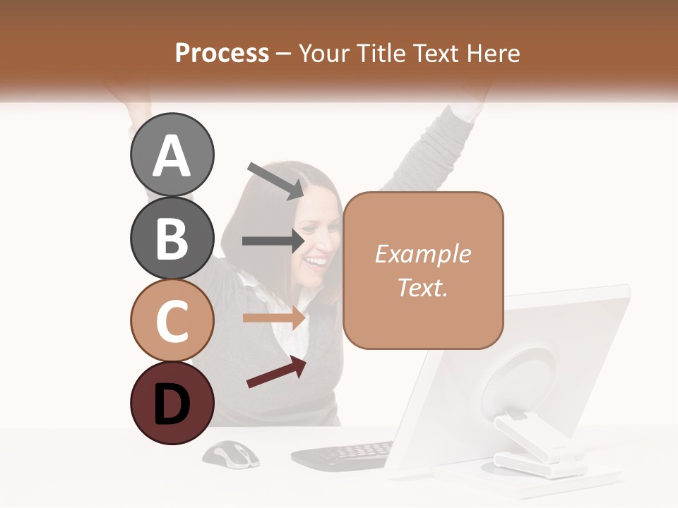 Businesspeople Beautiful Attractive PowerPoint Template