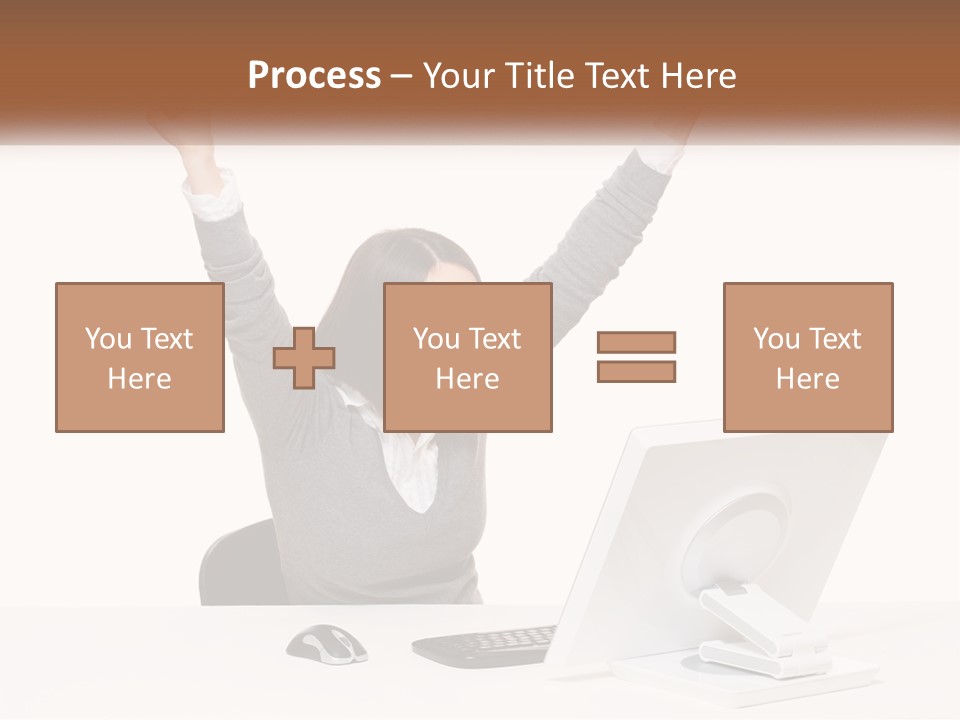 Businesspeople Beautiful Attractive PowerPoint Template