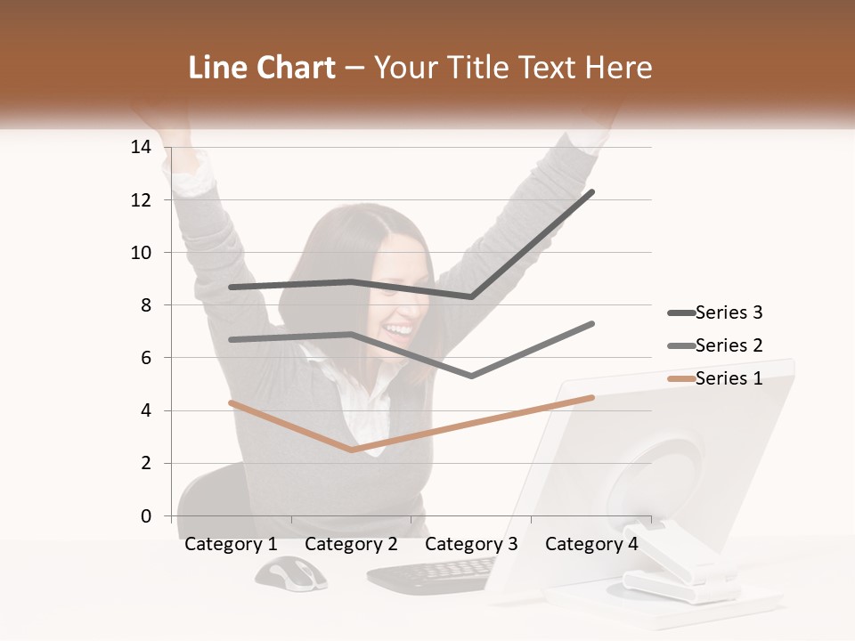 Businesspeople Beautiful Attractive PowerPoint Template
