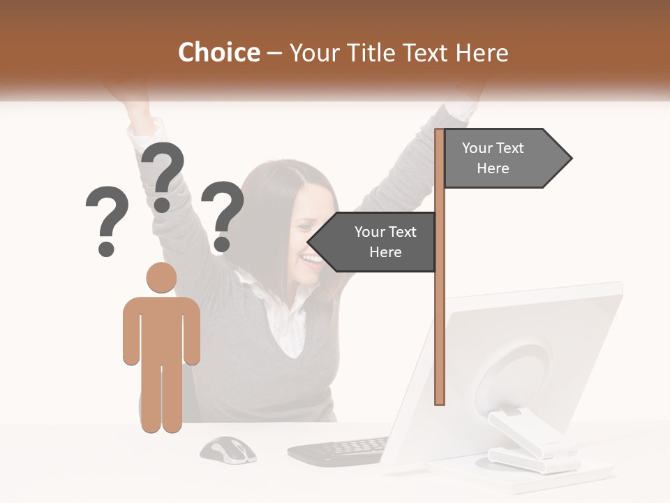 Businesspeople Beautiful Attractive PowerPoint Template