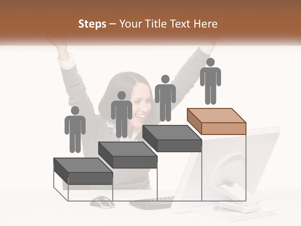 Businesspeople Beautiful Attractive PowerPoint Template