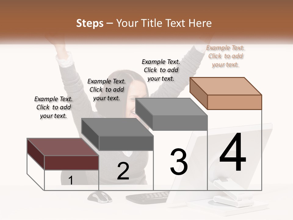 Businesspeople Beautiful Attractive PowerPoint Template