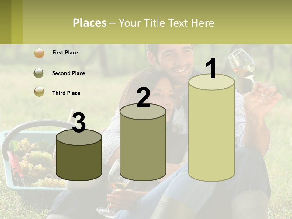 Together Woman Grapevine PowerPoint Template