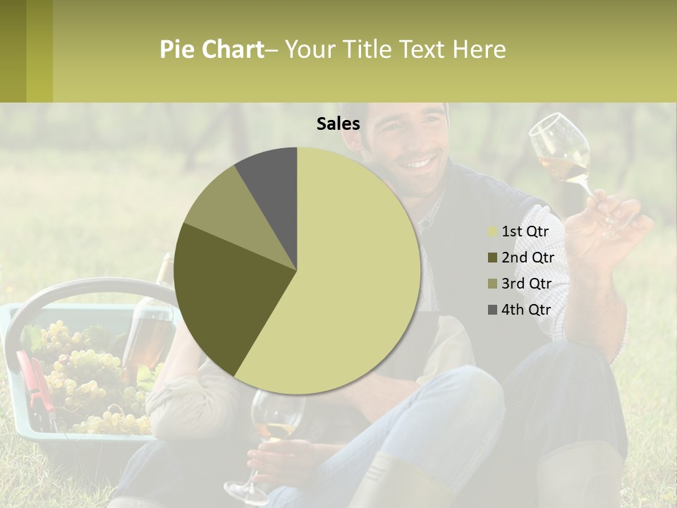 Together Woman Grapevine PowerPoint Template