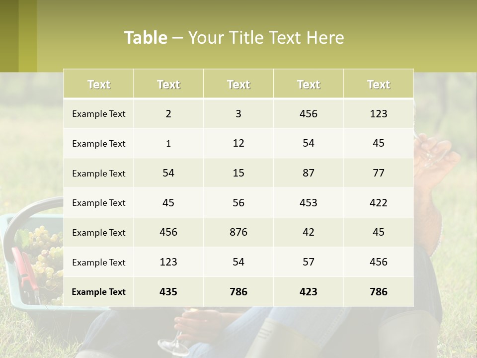 Together Woman Grapevine PowerPoint Template