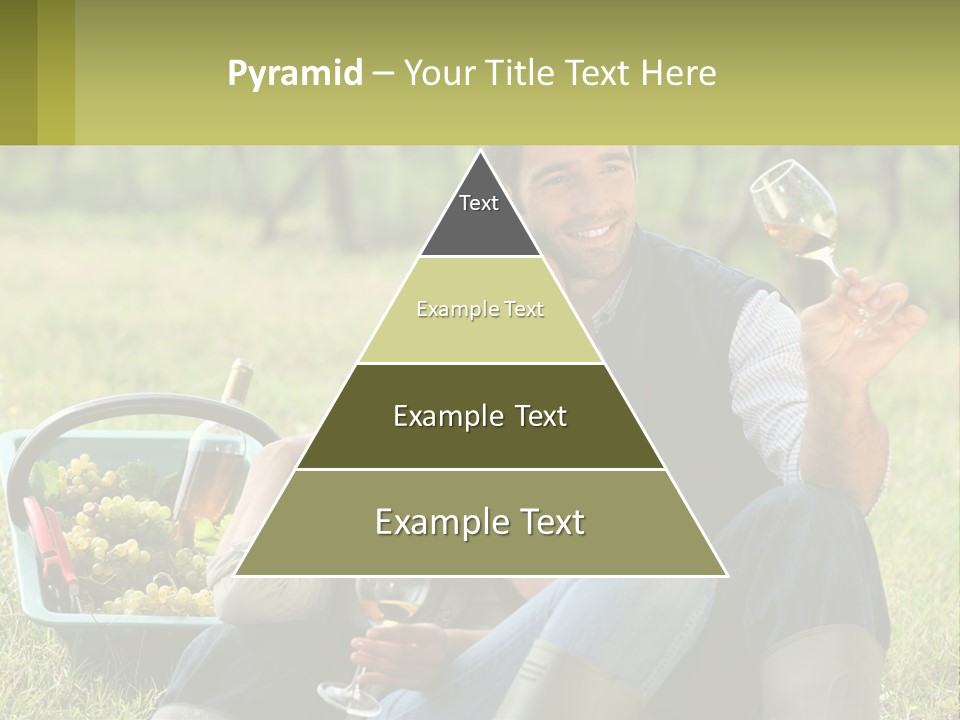 Together Woman Grapevine PowerPoint Template