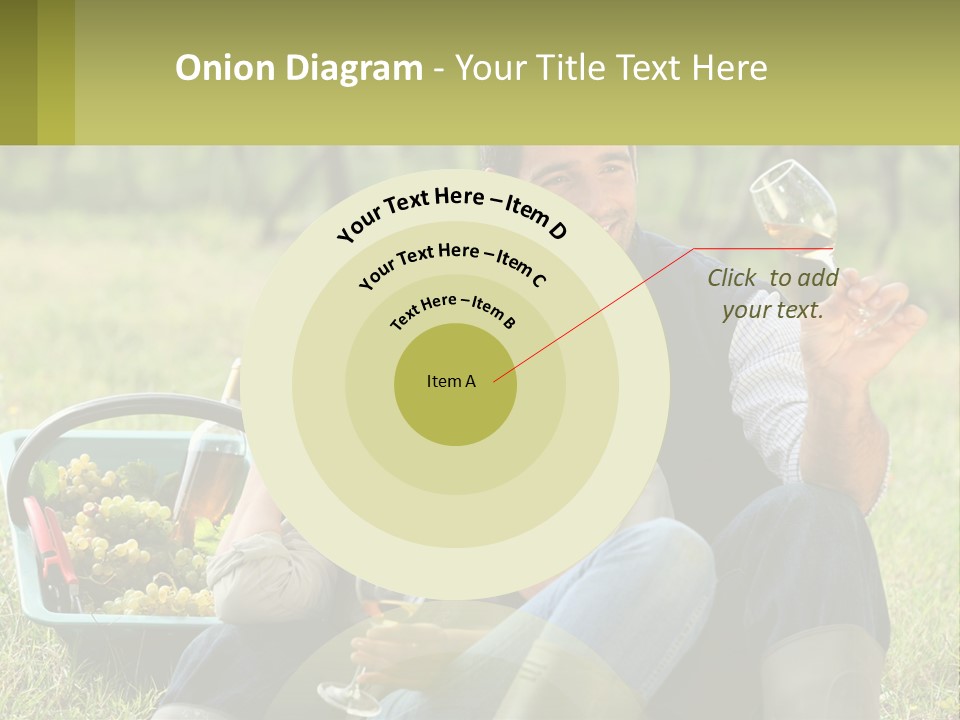 Together Woman Grapevine PowerPoint Template