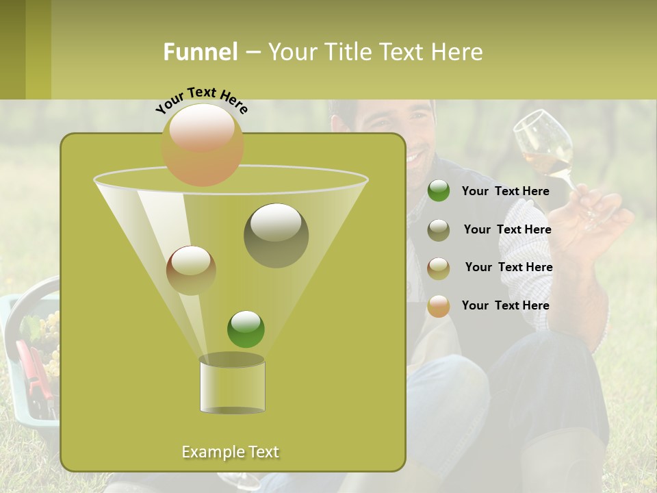 Together Woman Grapevine PowerPoint Template