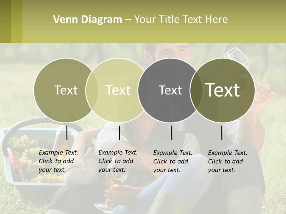 Together Woman Grapevine PowerPoint Template