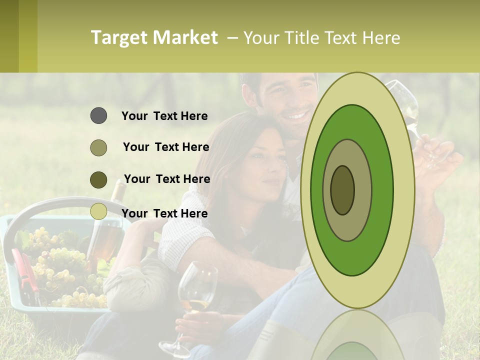 Together Woman Grapevine PowerPoint Template